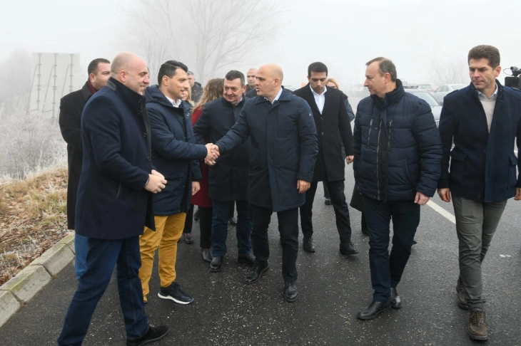 Bitola — Medzhitlija road renovated with EUR 3.6 million