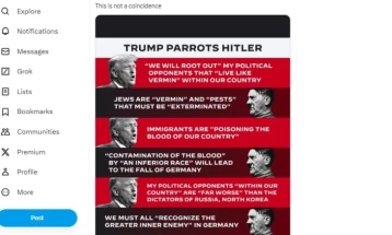 Fushata e Bajdenit e krahasoi Trampin me Hitlerin