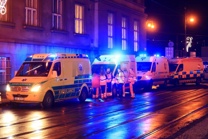 Најмалку 15 загинати и 24 ранети во пукање на Универзитет во Прага