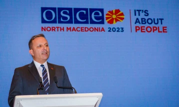 Спасовски: Со беспрекорната организација на Самиот на ОБСЕ во Скопје ја потврдивме нашата  посветеност и професионализам во сферата на безбедноста
