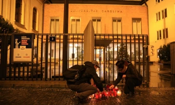 Во Чешка утре е  Ден на жалост заради масовното убиство на универзитетот во Прага