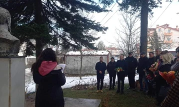 Чествување за годишнината од смртта на Даме Груев во беровско Русиново