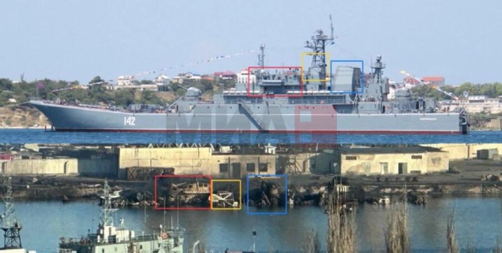 Shojgu informoi Putinin për anijen e dëmtuar ruse, Zelenski shprehu mirënjohje për forcat e tij për veprimin