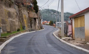 Во Крива Паланка завршено асфалтирање на десет улици, инвестирани над 30 милиони денари