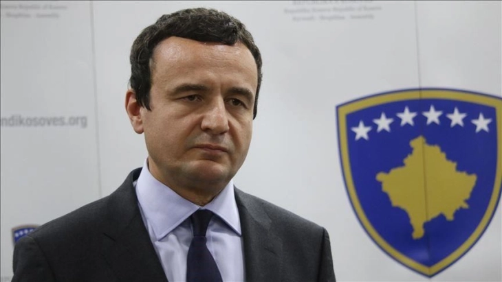 Курти: Косово ќе донесе одлука за табличките само кога ќе се увери дека Србија ја спроведува својата