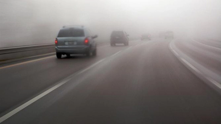 Për shkak të mjegullës zvogëlohet dukshmëria deir në 100 metra në Saramzalinë