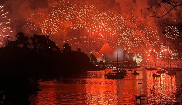 Sydney and Auckland welcome New Year with spectacular shows