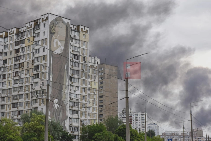 Уште еден масовен руски ракетен напад врз Украина, целта беше Киев