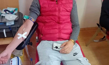 Прва крводарителска акција во Делчево за 2024 година