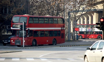 Автобусите за време на божиќните празници ќе сообраќаат по неделен возен ред