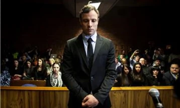 Oscar Pistorius at home after leaving South African jail on parole