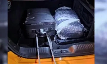 Police thwart attempt to smuggle marijuana and firearms from Albanian to Macedonian territory