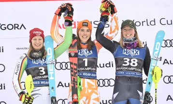 Vlhova and Feller win World Cup slaloms, Shiffrin goes out