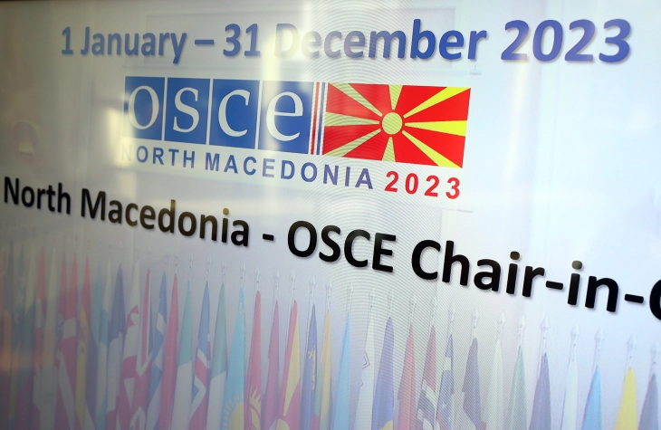 Kovachevski: N. Macedonia doing everything to ensure OSCE remains the most important security organization in Europe