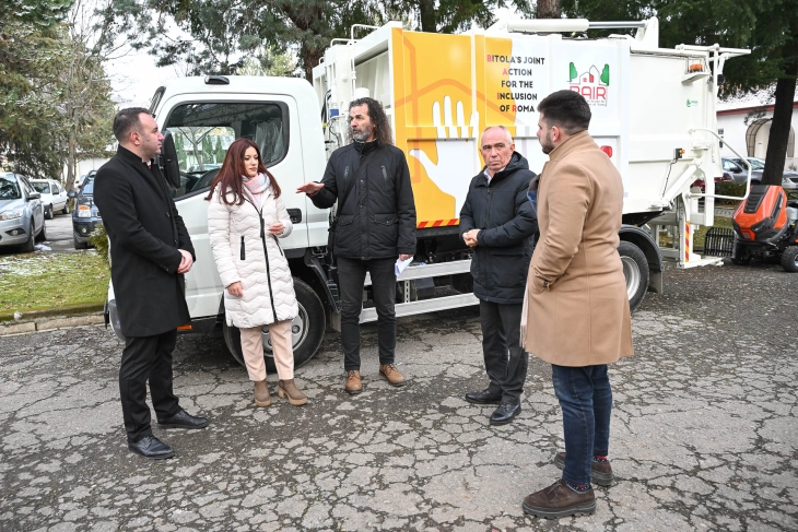Општина Битола преку ЕУ-фондови набави нов комунален камион