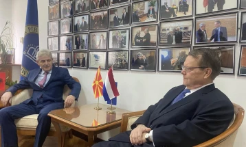 North Macedonia's commitment to EU membership threatened by decline of rule of law, Jan Kop tells Ahmeti