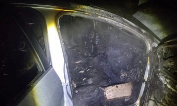 Изгоре автомобил и помошен објект во струмичко Муртино