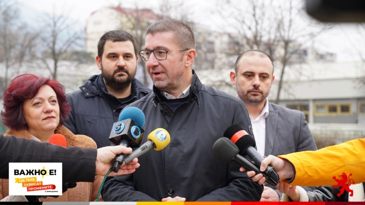 Mickoski expects VMRO-DPMNE to decide on participation in caretaker government