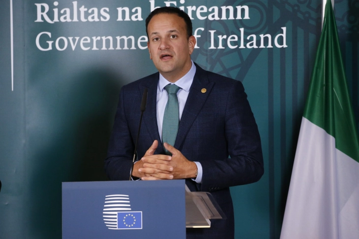 Irish PM Varadkar in Skopje visit