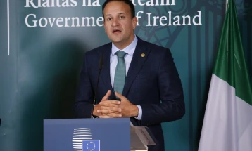 Irish PM Varadkar in Skopje visit