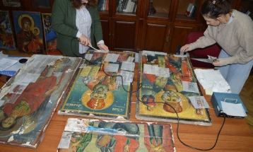 Македонските експерти вратија 20 украдени икони во земјава, во тек е постапка за враќање на нови 36