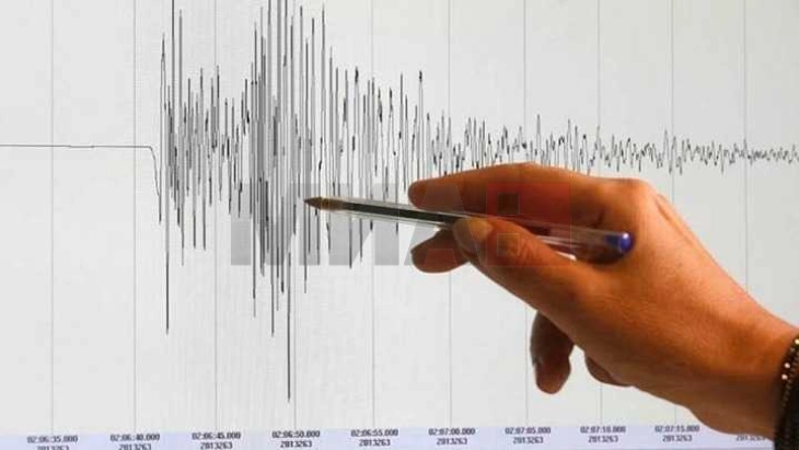 Регистрирани серија земјотреси од епицентралното подрачје Преспа