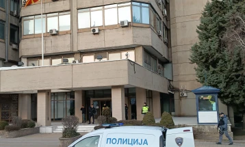 Alarmi për bombë në ndërtesën e BPRMV-së në Shkup është i rrejshëm