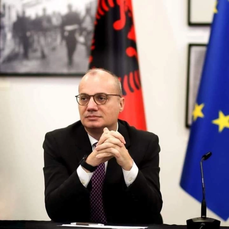 Shefi i diplomacisë së Shqipërisë, Hasani të mërkurën për vizitë në Maqedoninë e Veriut
