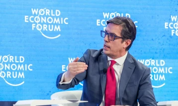 President Pendarovski at WEF annual meeting in Davos