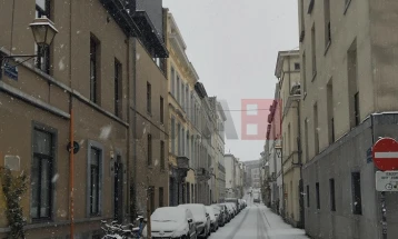 Снегот предизвика застои во воздушниот и патниот сообраќај во Белгија 