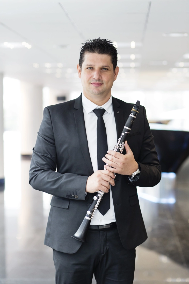 Philharmonic concert featuring clarinet soloist Zdravko Angelov