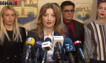Прес-конференција на градоначалничката на Скопје Данела Арсовска (во живо)