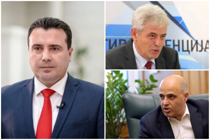 Kovachevski, Zaev and Ahmeti discuss election strategy