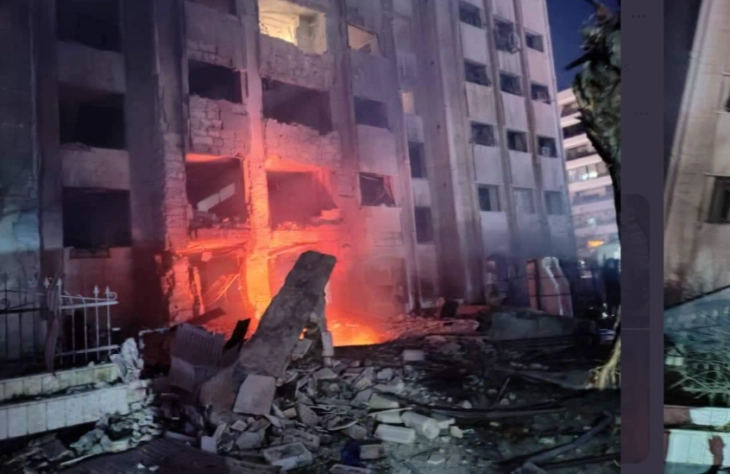 Во израелски ракетен напад уништена зграда во Дамаск и убиен е висок член на Иранската револуционерна гарда