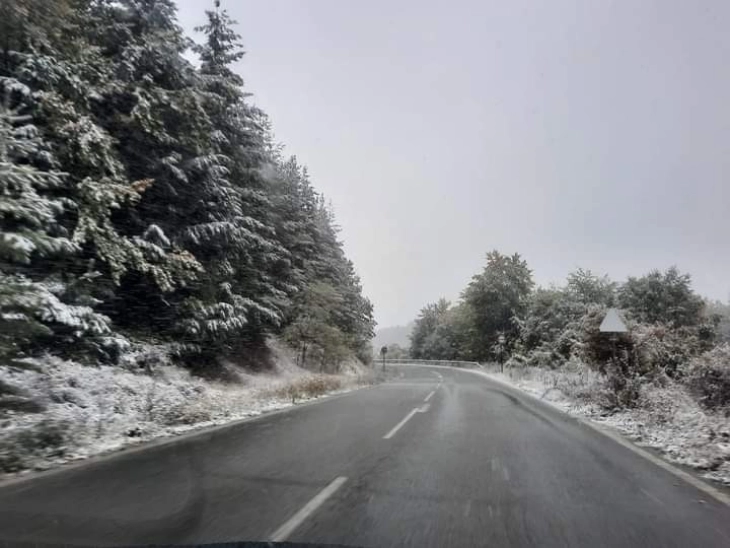 Под снег Пијанечко-малешевскиот регион, патиштата расчистени и проодни