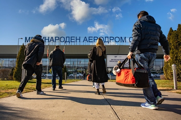 Skopje, Ohrid airports passenger traffic up 33% in 2023