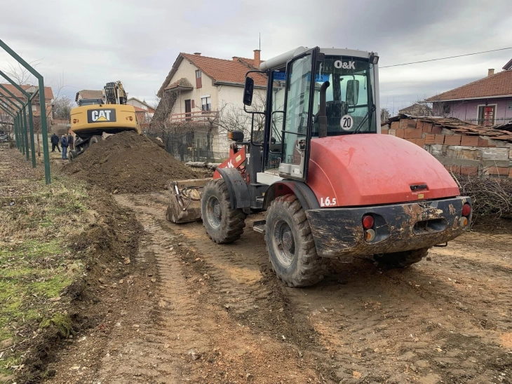 Во Карбинци почна реконструкцијата на четири улици