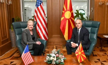 Kovachevski - Aggeler: US wants to see North Macedonia in EU sooner