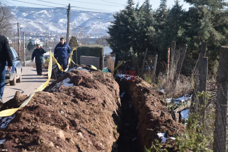 Се гради нова водоводна линија во штипската населба Железничка