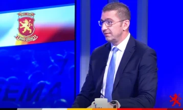 VMRO-DPMNE leader says party will attend caretaker gov’t vote, but won’t vote for Xhaferi