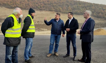 Rindërtohet rruga shtetërore Shkup - VK kufitar 