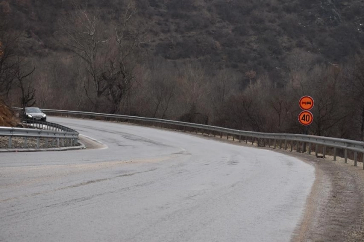Rehabilitation of Skopje-Blace road completed, first section of motorway to finish in March