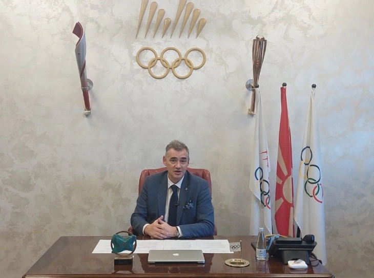 Димевски најави големи инвестиции во спортската инфраструктура и стимулации за најдобрите спортисти доколку добие втор мандат на чело на МОК