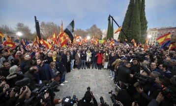 Mass protest in Madrid against amnesty for Catalan separatists