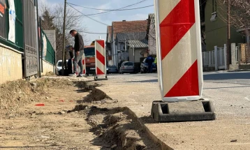 Општина Ѓорче Петров: Реконструкција на улицата „Радушка“ од последна „5 “ до гробиштата