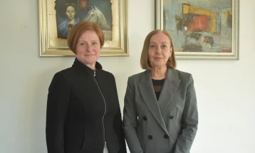 Кацарска оствари работна средба со германската амбасадорка Дрекслер