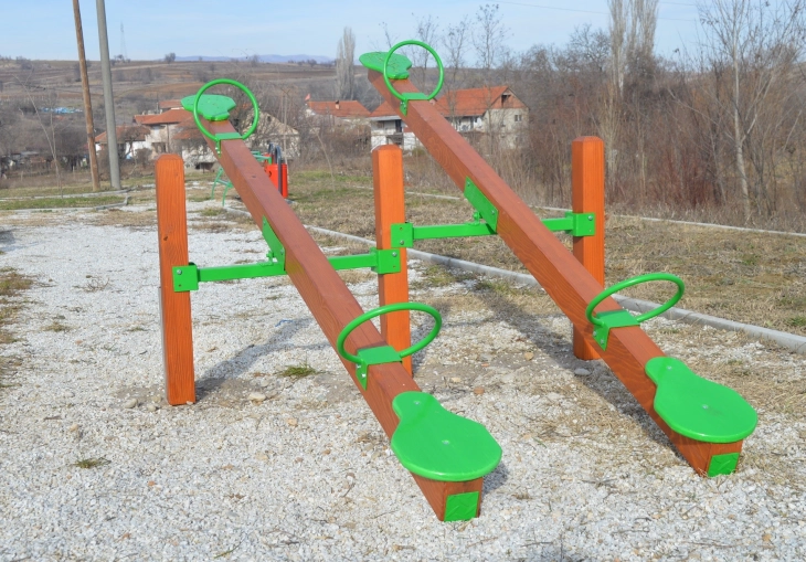 Ново детско игралиште во Дељадровци во општина Илинден