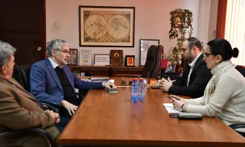 Градоначалникот Ѓорѓиевски се сретна со унгарскиот амбасадор Андраш Клајн