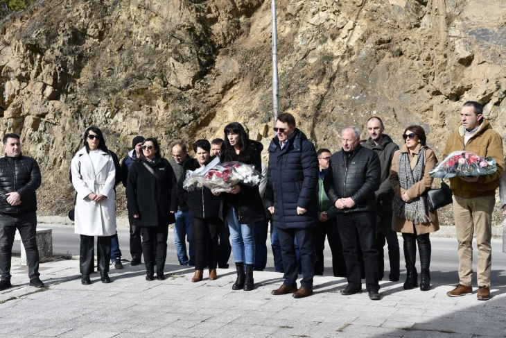 АД ЕСМ им оддаде почит на загинатите градители на ХЕС „Маврово“