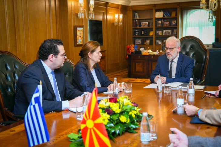 Xhaferi – Philippidou: Overall cooperation and support between North Macedonia and Greece to continue